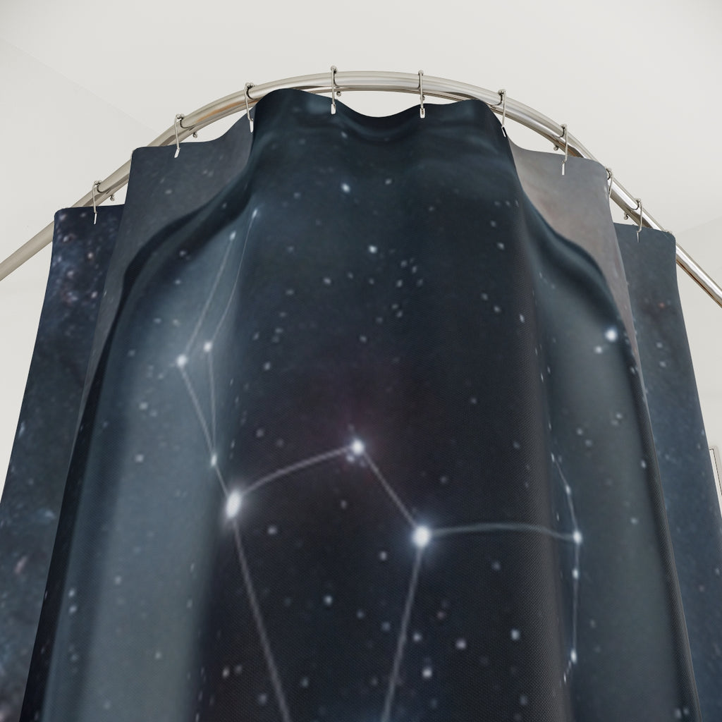 Orion Constellation Art Shower Curtains