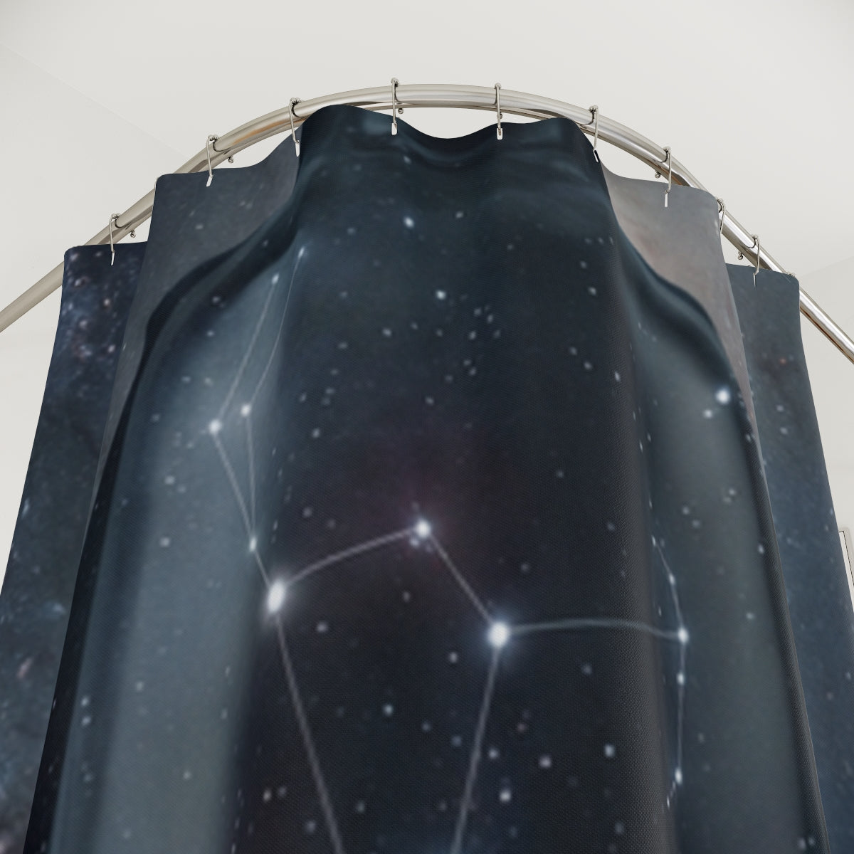Orion Constellation Art Shower Curtains