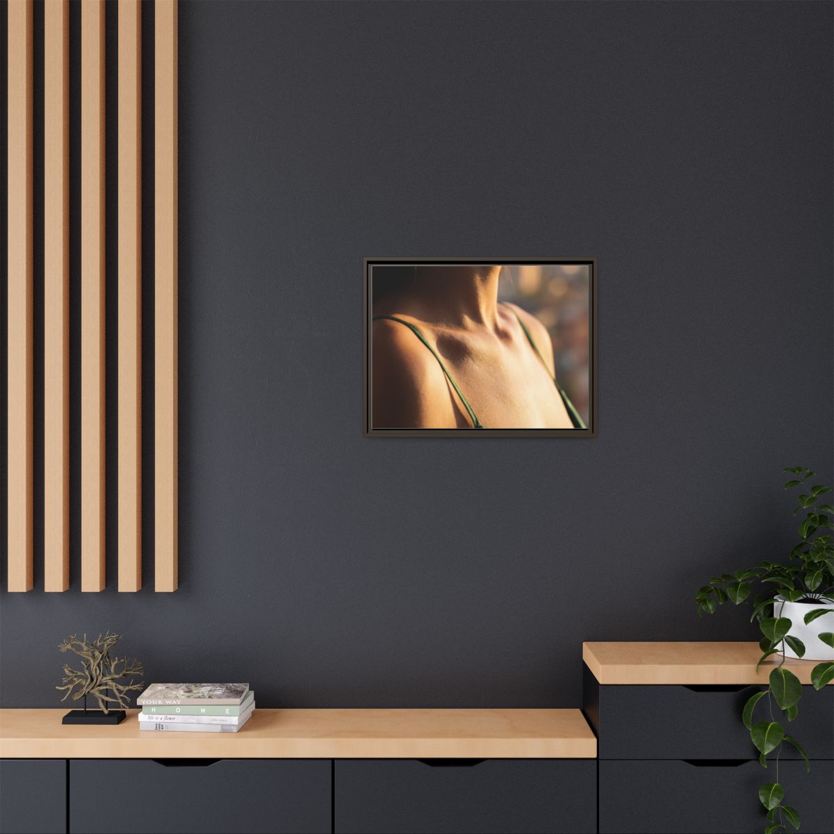 Matte Canvas Framed - Golden Hour Portrait