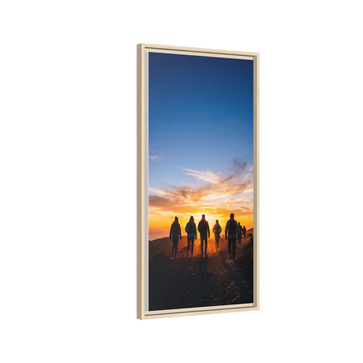 Matte Canvas, Framed - Epic Dawn Trek