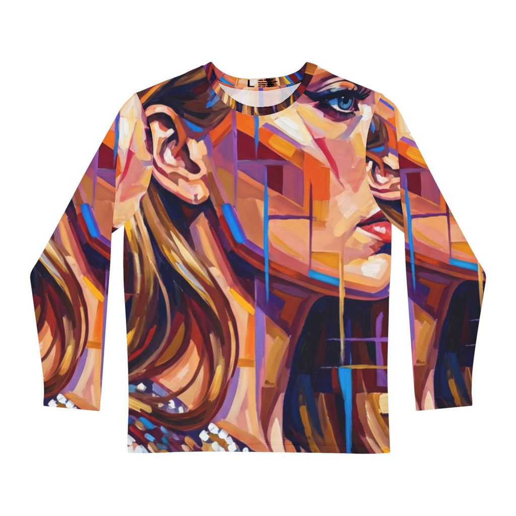 Men's Long Sleeve Shirt - Shattered Elegance | Echovira...