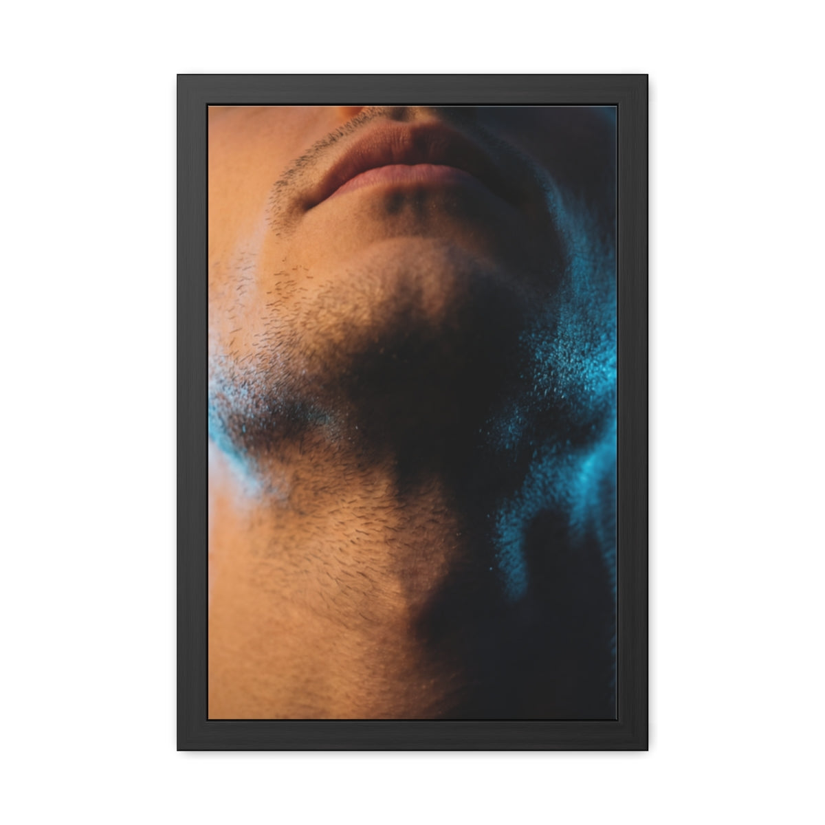 Framed Poster - Cinematic Urban Wall — Portrait
