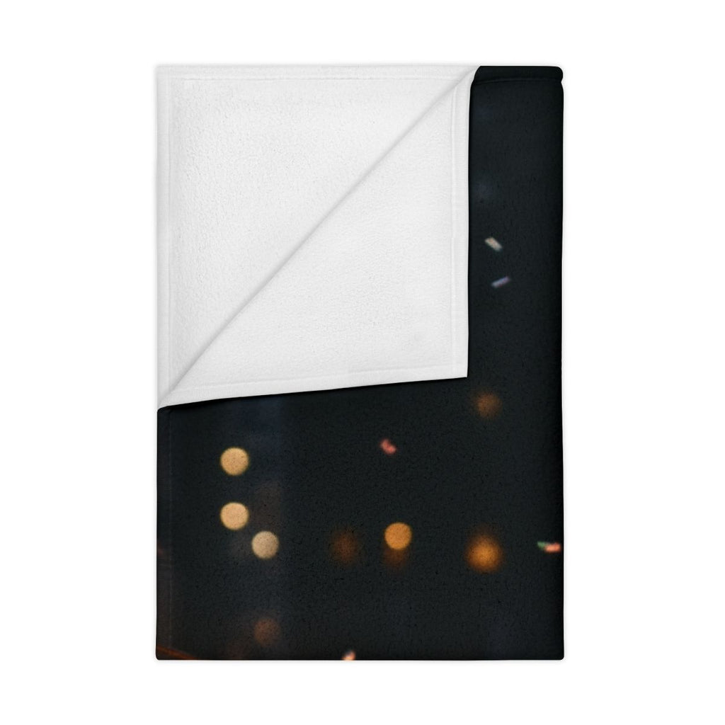 Toddler Blanket - Twinkling City Skyline Dreams | Echovira...