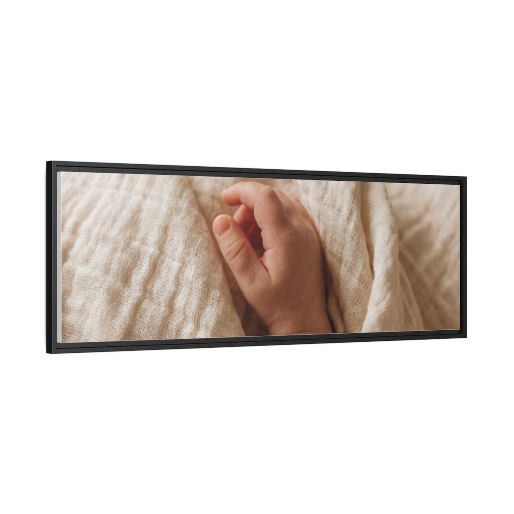 Framed Canvas - Minimalist Decor — Black / 1.25"