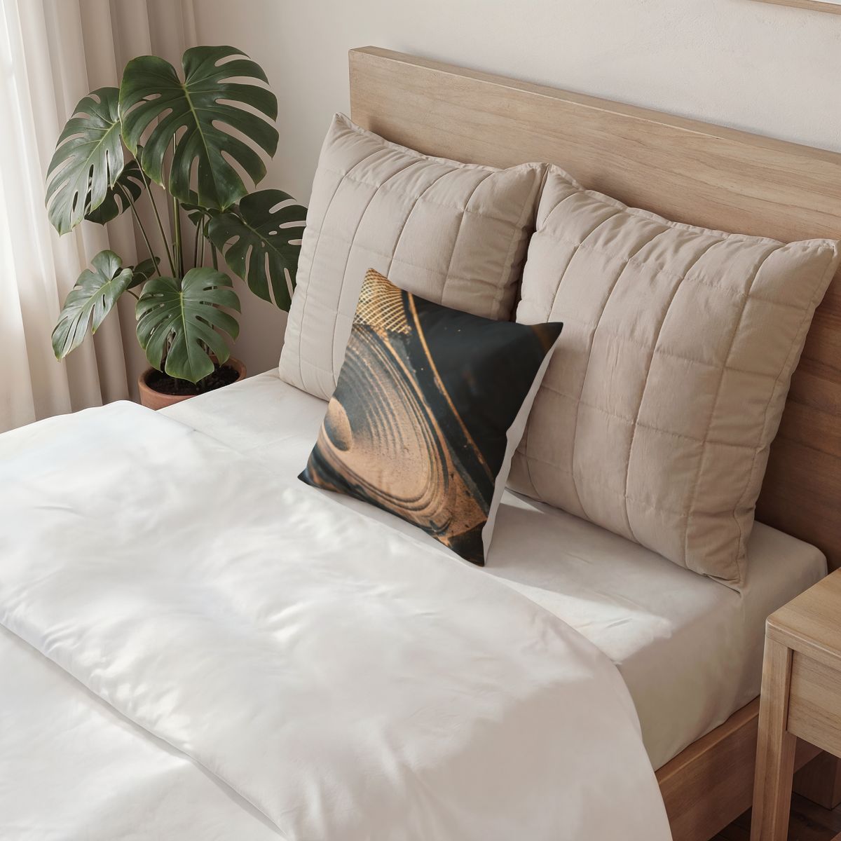 Poly Velvet Pillow - Bass Stage Accent Cushion | Echovira...