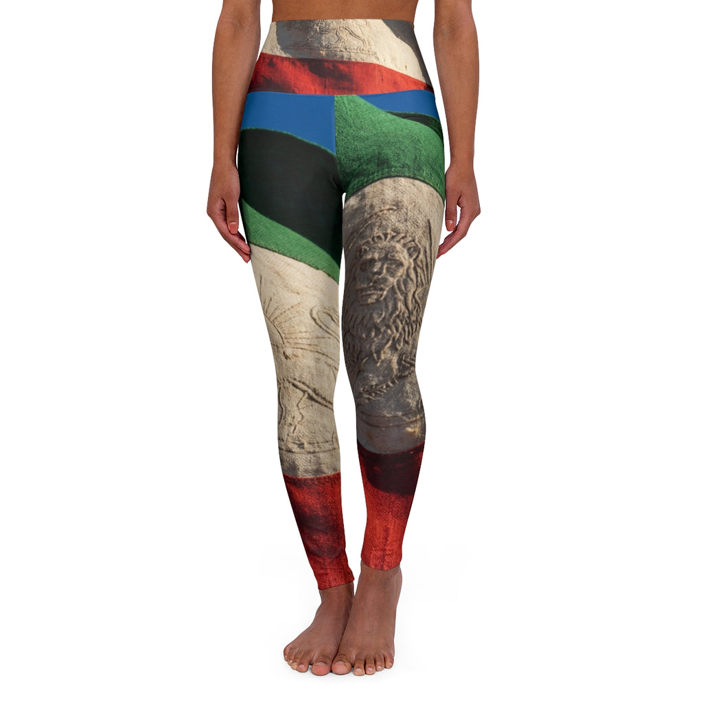 Yoga Leggings - Persian Flag