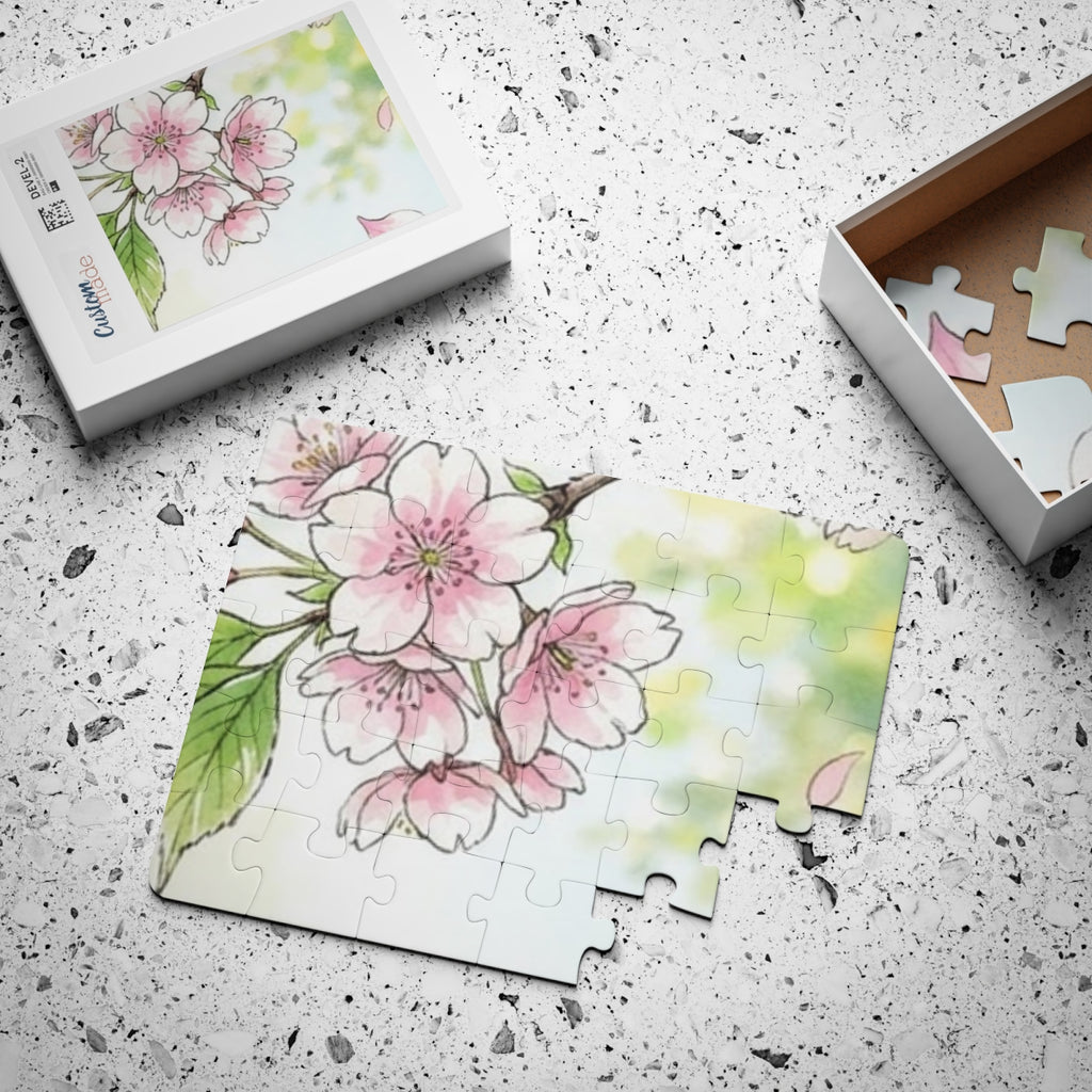 Kids' Puzzle 30-Piece - Sakura Garden | Echovira Gallery