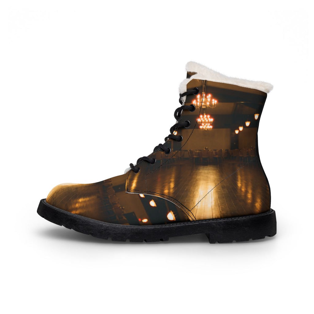 Men's Leather Boots - Grand Ballroom Shadows | Echovira...