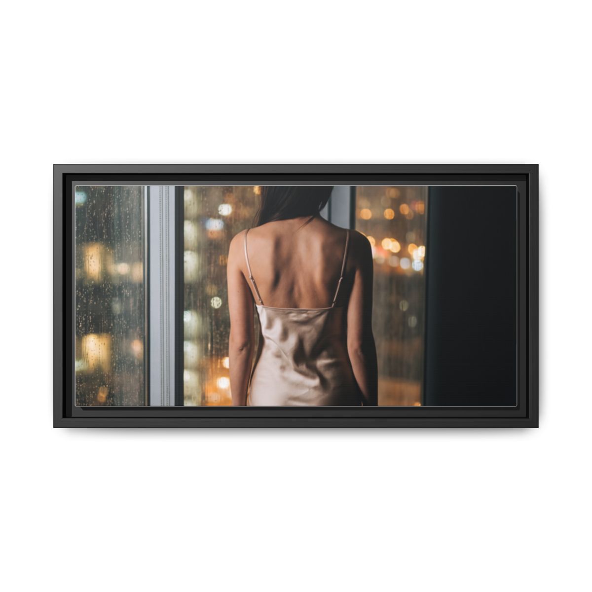 Framed Matte Canvas - Cinematic Nights