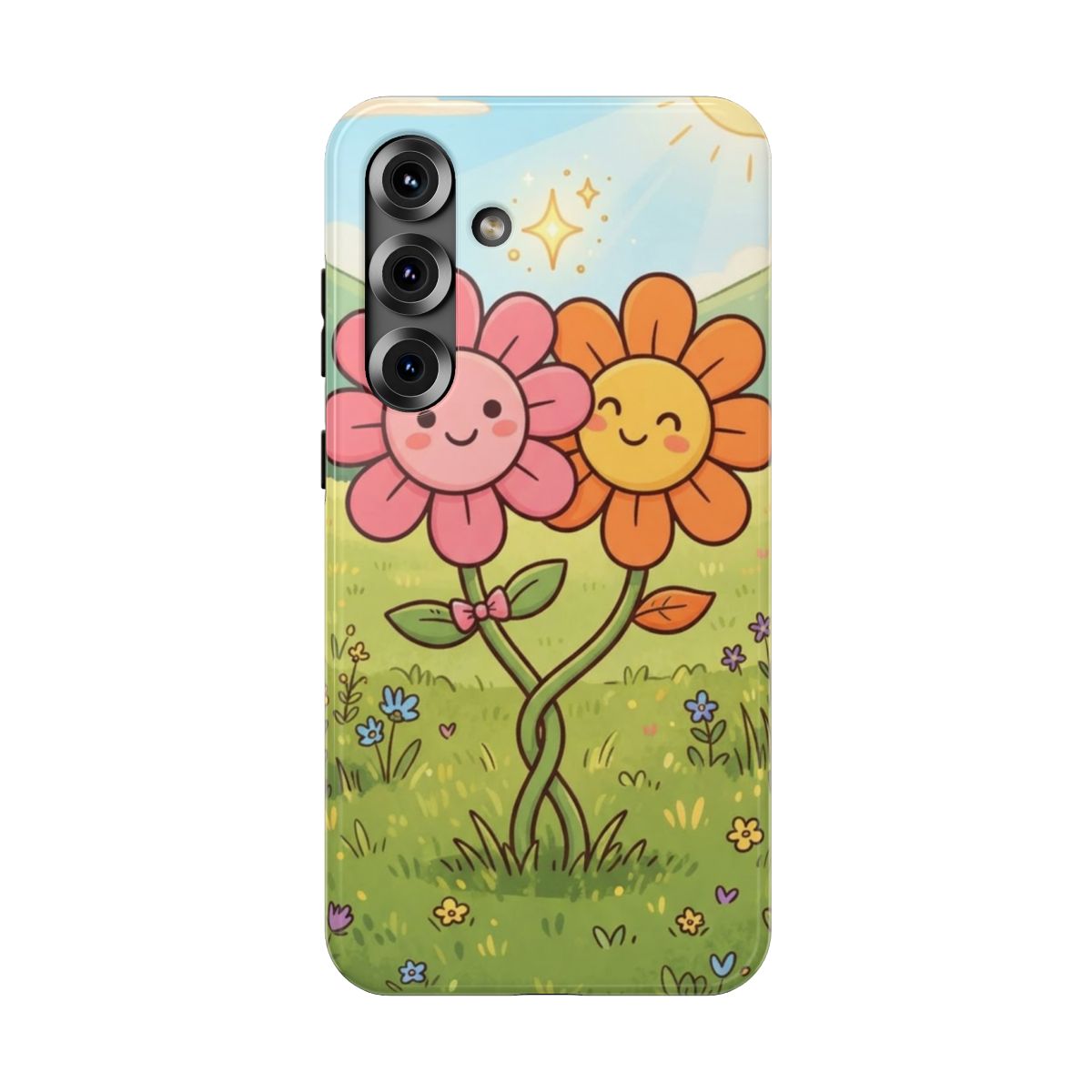 Impact-Resistant Cases - Sunny Meadow Friends Floral Art |...