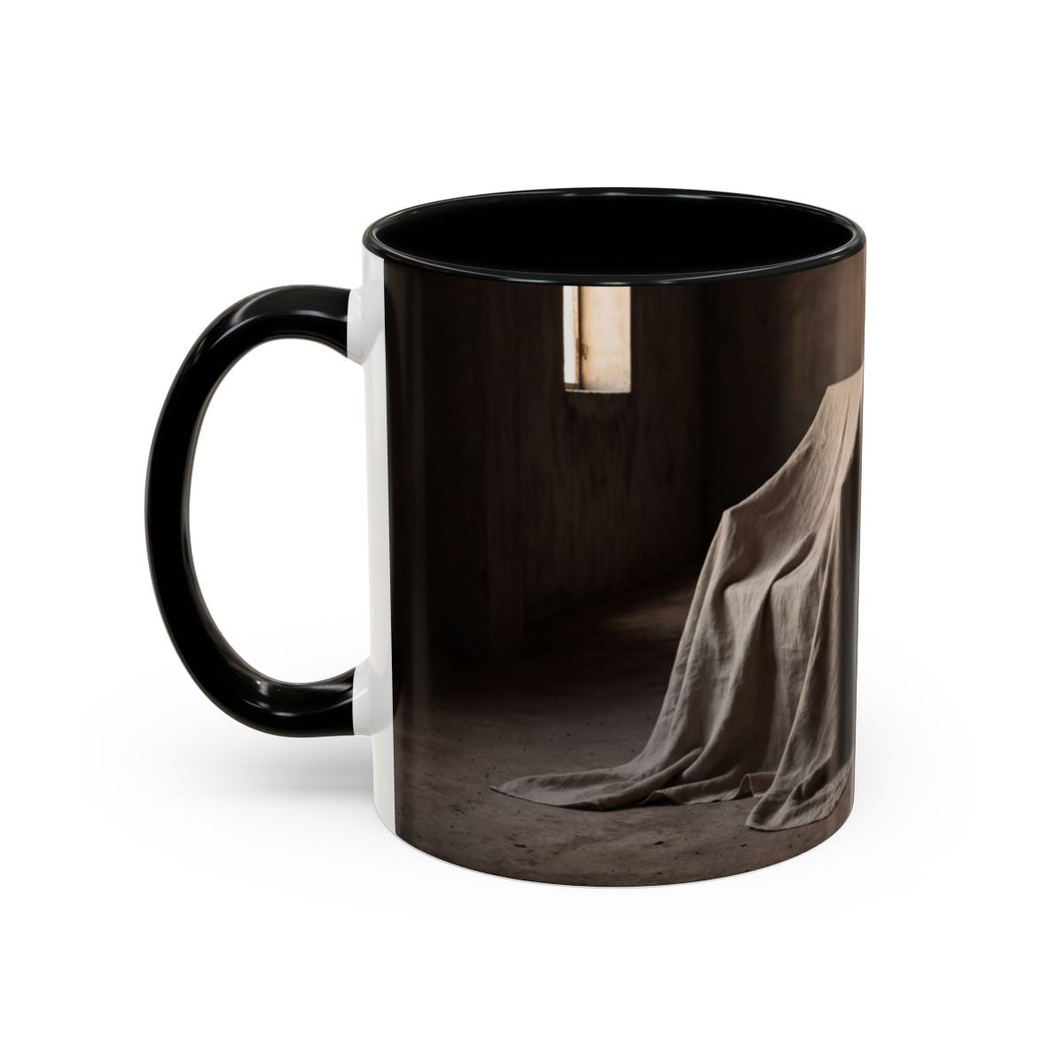 Accent Coffee Mug - Wabi-Sabi Shadows