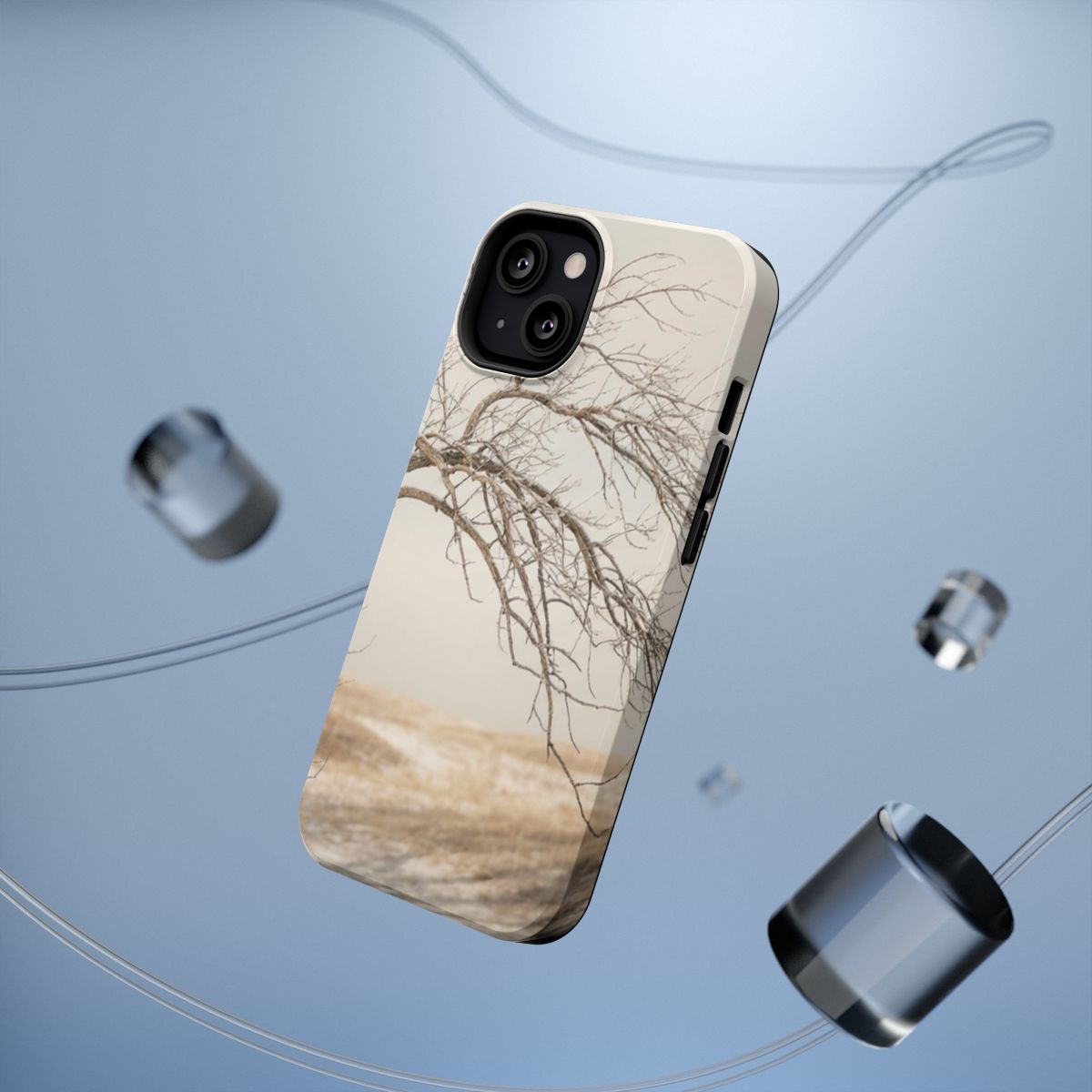 Impact-Resistant Cases - Tough Phone Case - Winter Tree Vibe— sizes part 1/2