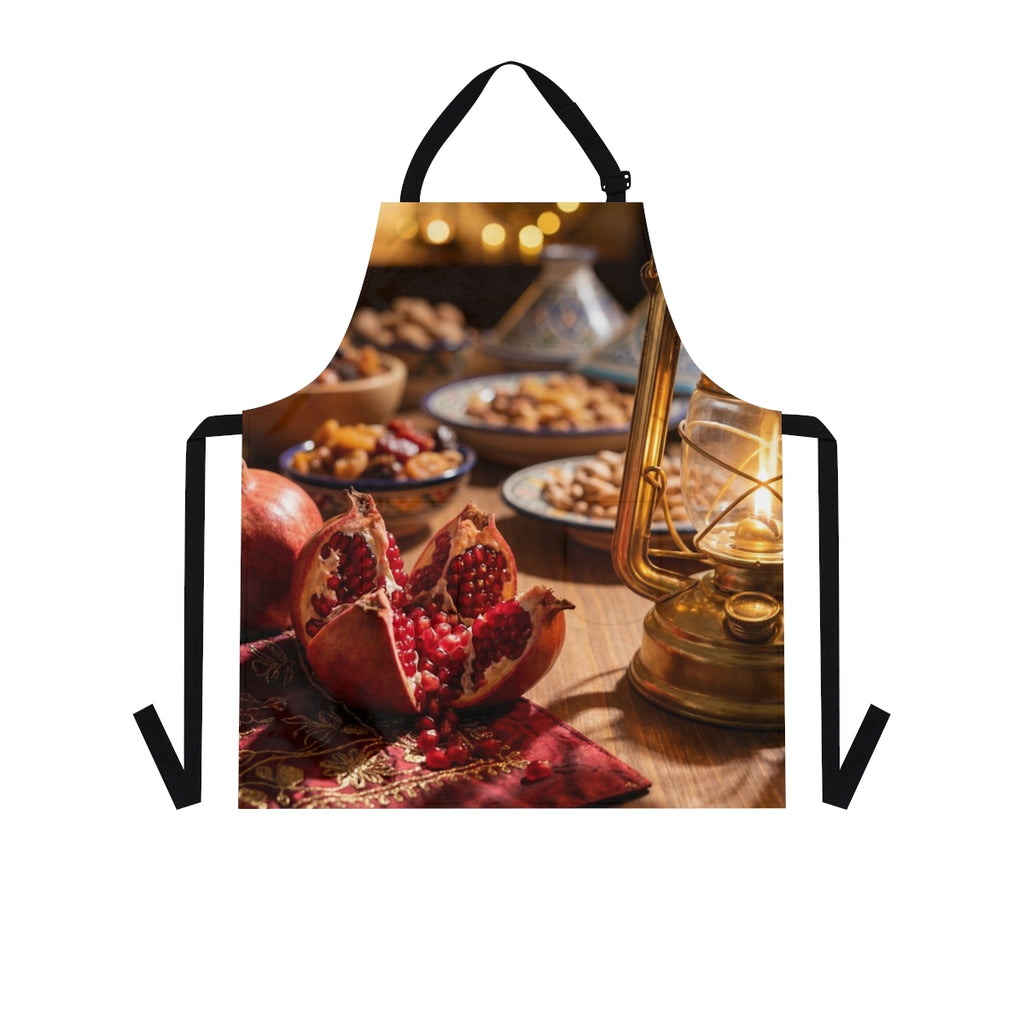 Kitchen Apron - Pomegranate Still Life | Echovira Gallery
