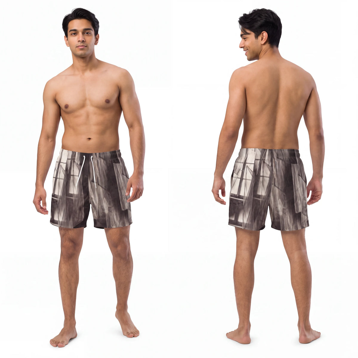 Swim Trunks - Spectral Veils | Echovira Gallery