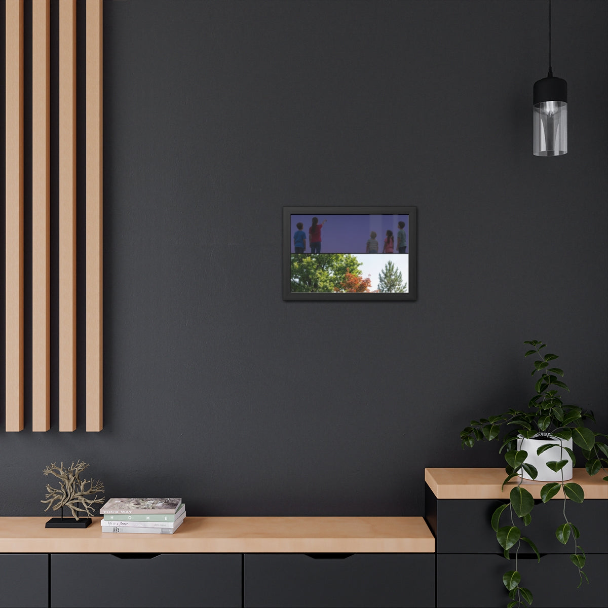 Framed Poster - Little Explorer — Landscape
