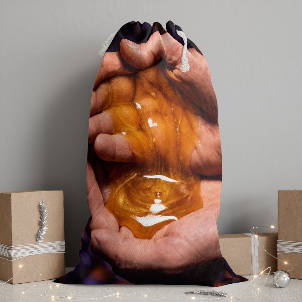 Storage Sack - Amber Glow Catchall | Echovira Gallery