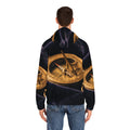 Men's Full-Zip Hoodie - Vintage Brass Sundial