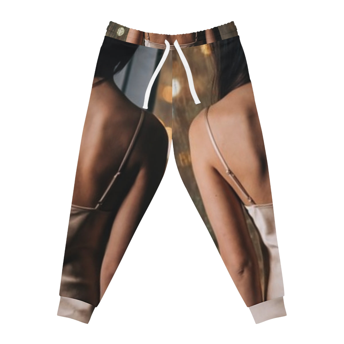 Men's Athletic Joggers - Shimmering City Nights | Echovira...