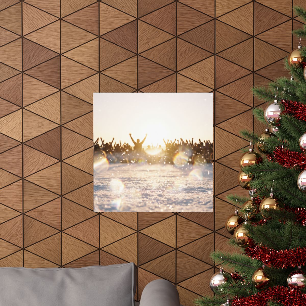 Matte Horizontal Poster - Sunset Horizon Expanse (10×8 &......