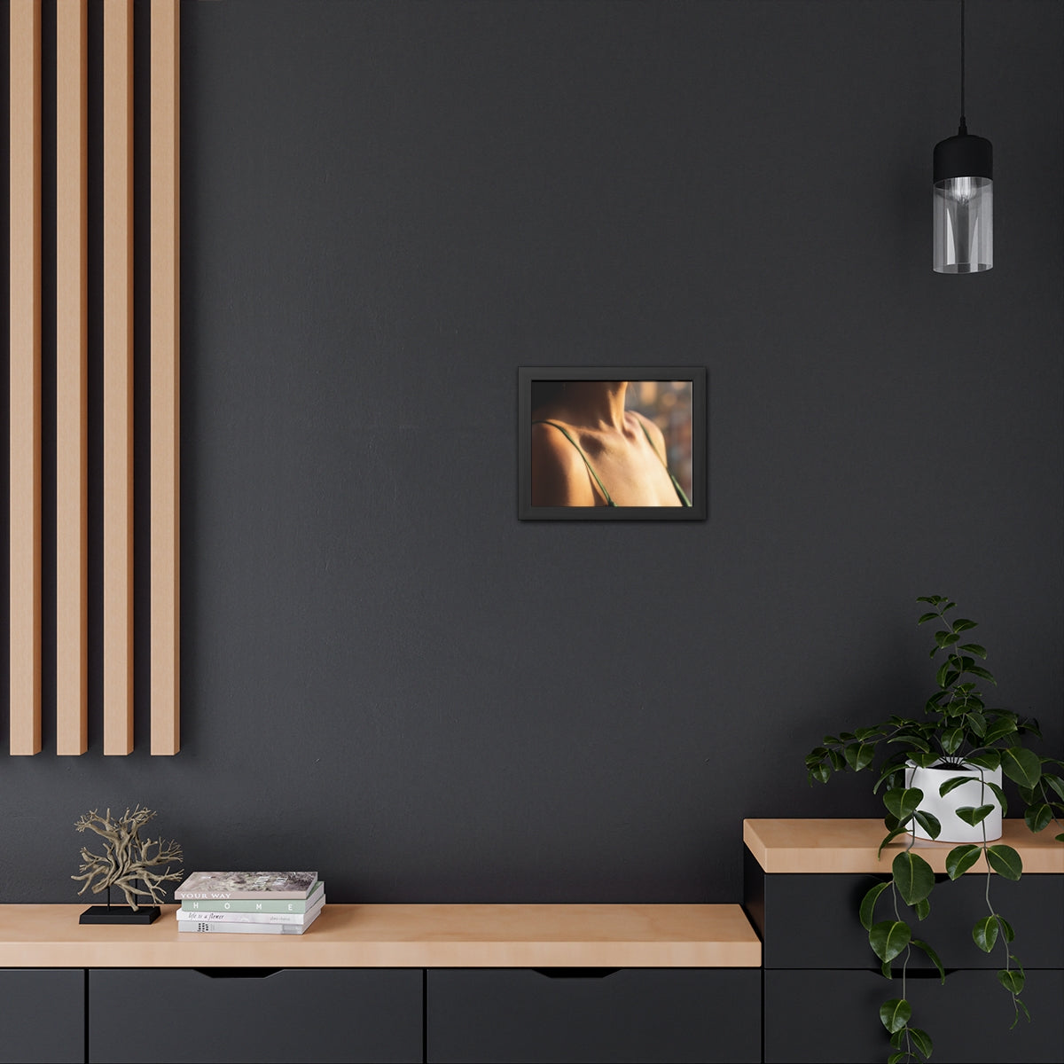 Framed Poster - Sunlit Muse Gallery Art — Landscape