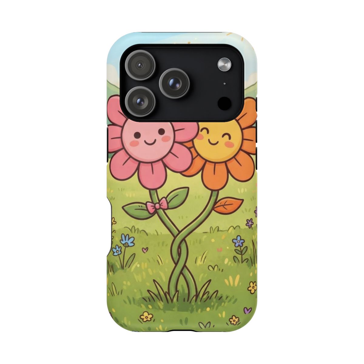 Impact-Resistant Cases - Sunny Meadow Friends Floral Art |...