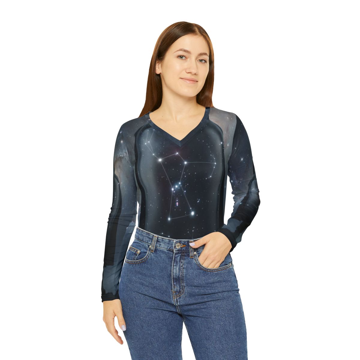 Women's Long Sleeve V-neck Orion Shirt