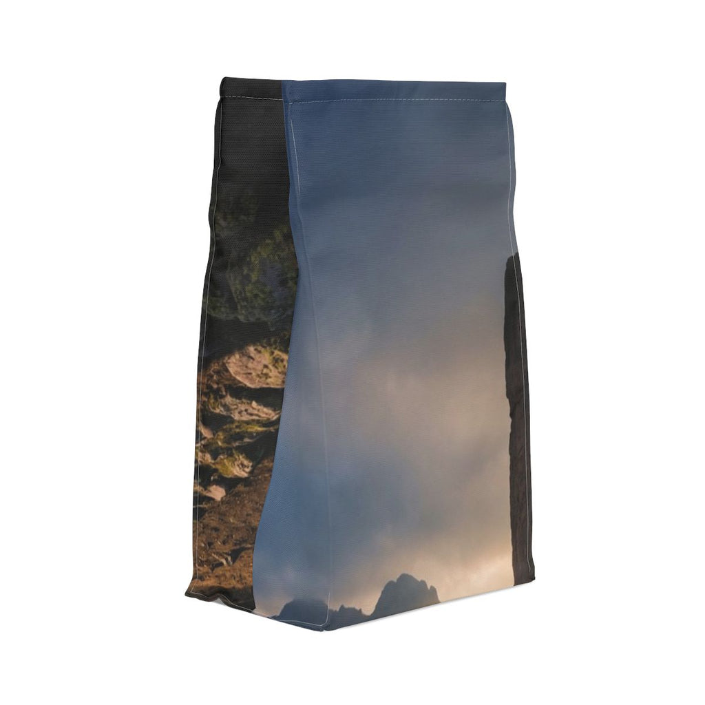 Polyester Lunch Bag - Ancient Monolith | Echovira Gallery
