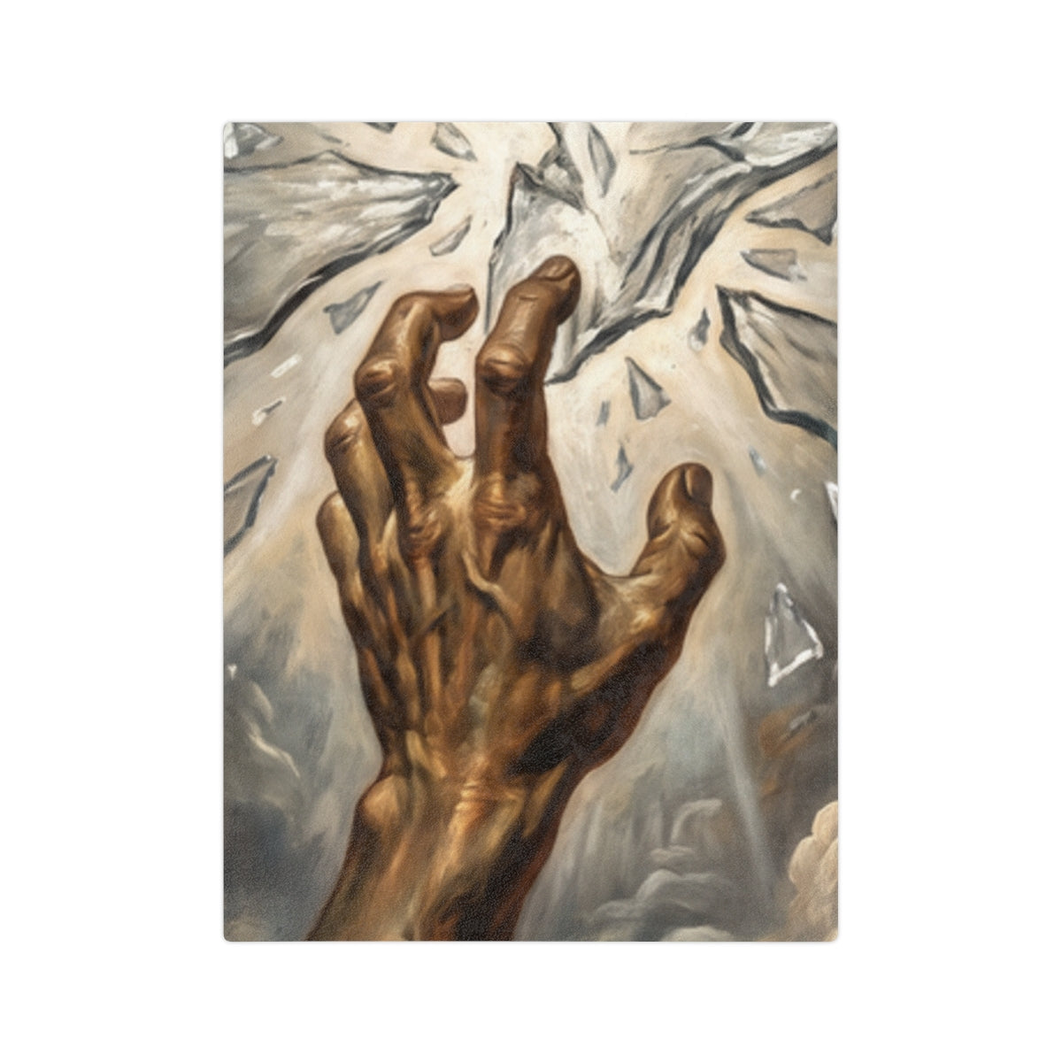 Velveteen Blanket - Baroque Radiance | Echovira Gallery