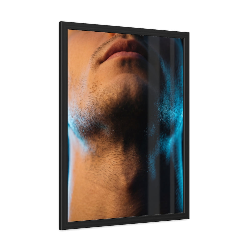 Framed Poster - Cinematic Urban Wall — Portrait