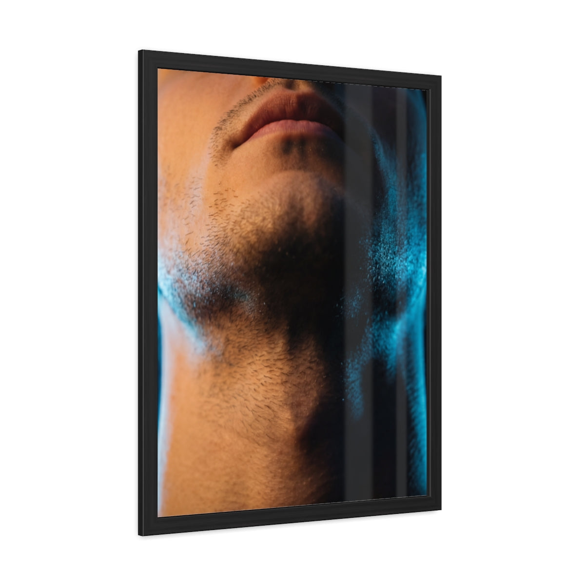 Framed Poster - Cinematic Urban Wall — Portrait