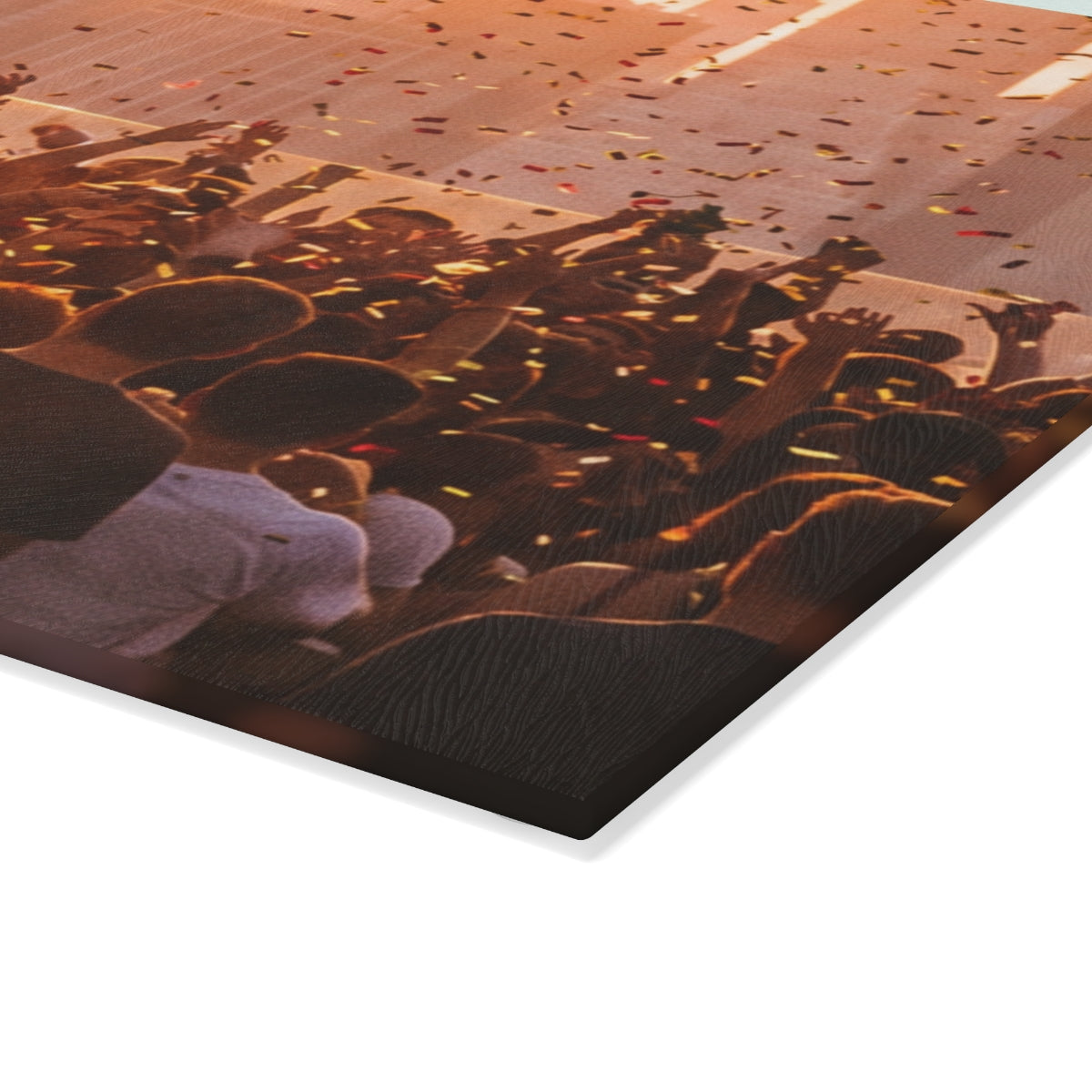 Glass Cutting Board - City Lights Festival | Echovira...