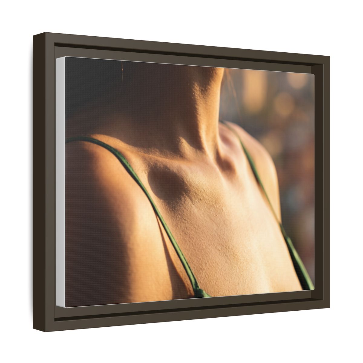 Matte Canvas Framed - Golden Hour Portrait