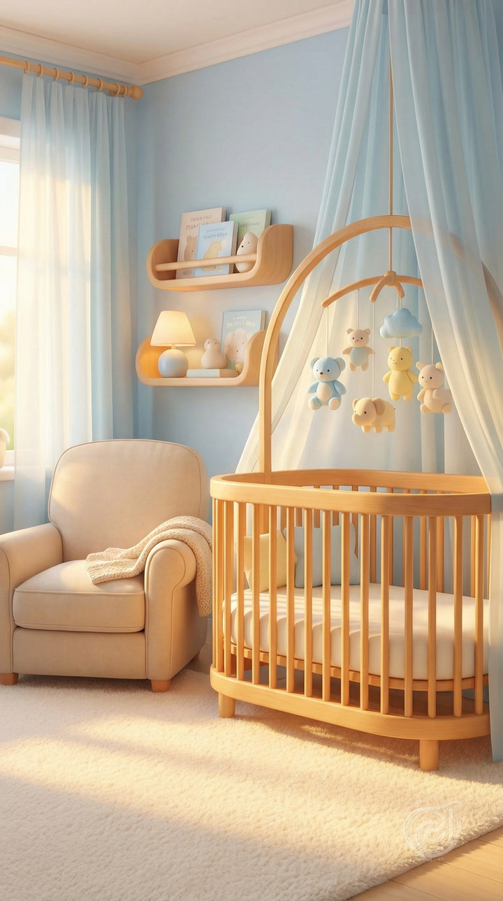 Dreamy Serene Nursery Digital Print
