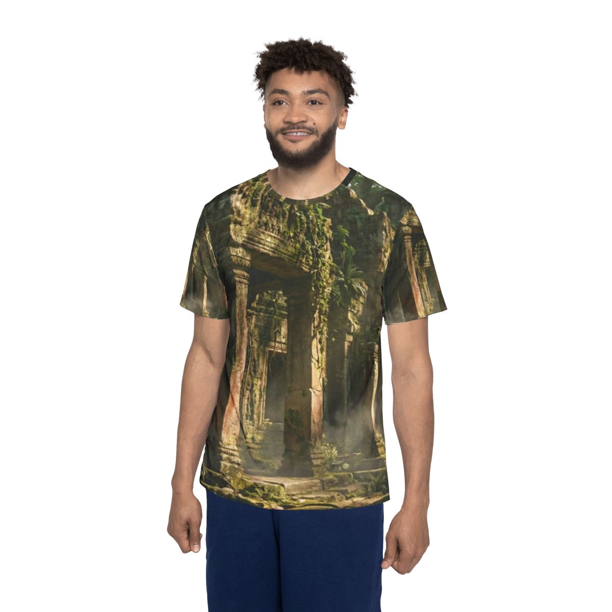 Men's Sports Jersey - Lost Sanctuary | Echovira Gallery