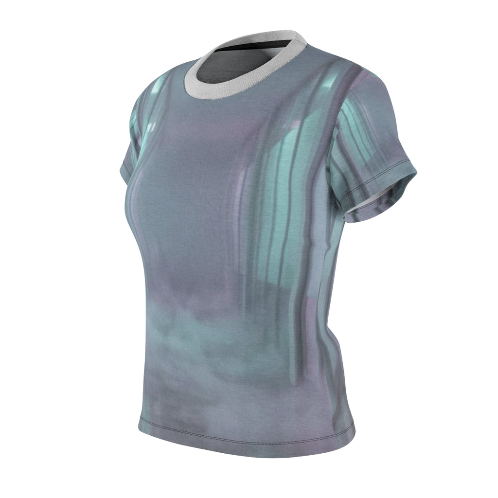 Women's Cut & Sew Tee - Liminal Corridor Fog Art Print |...