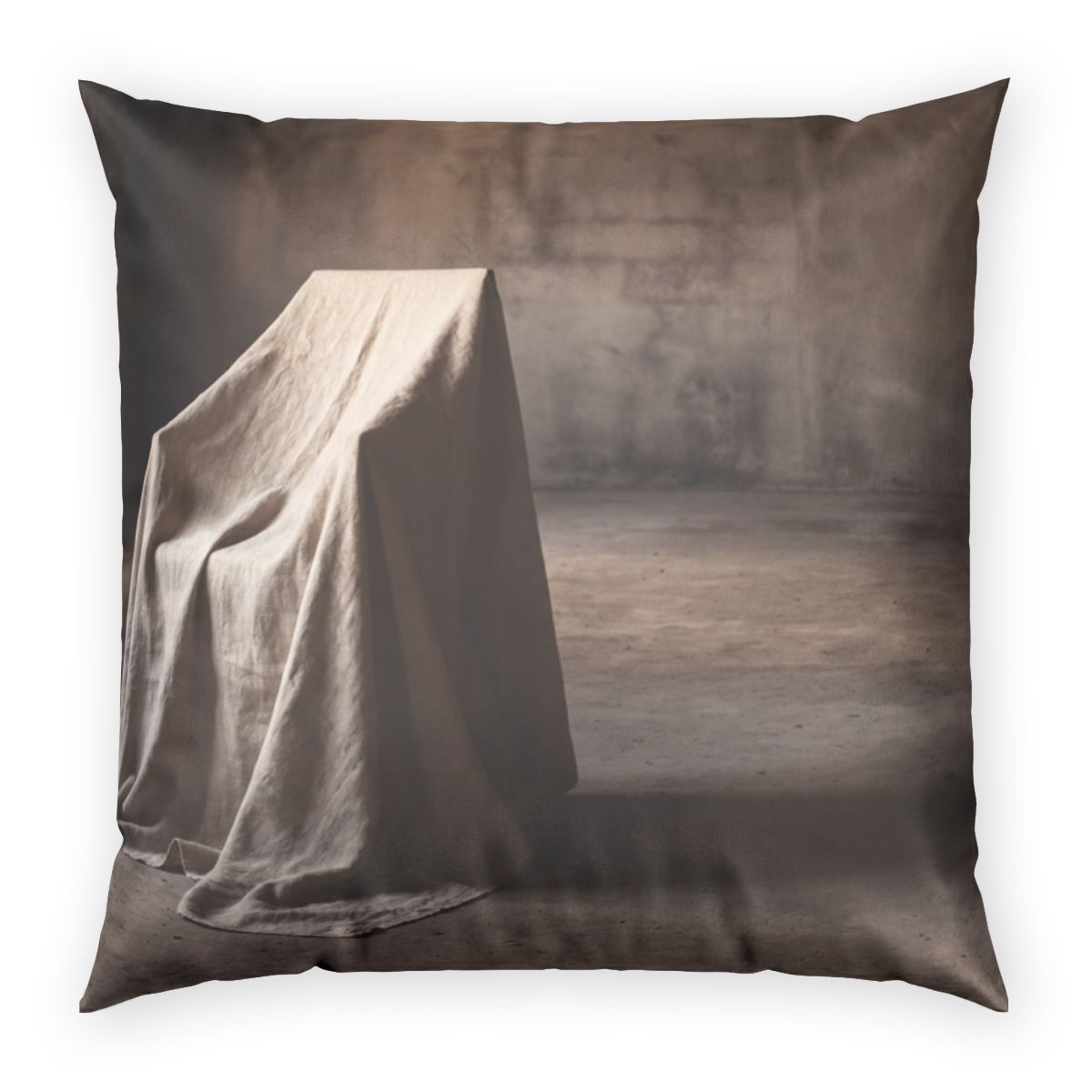 Poly Velvet Pillow - Brutalist Softness