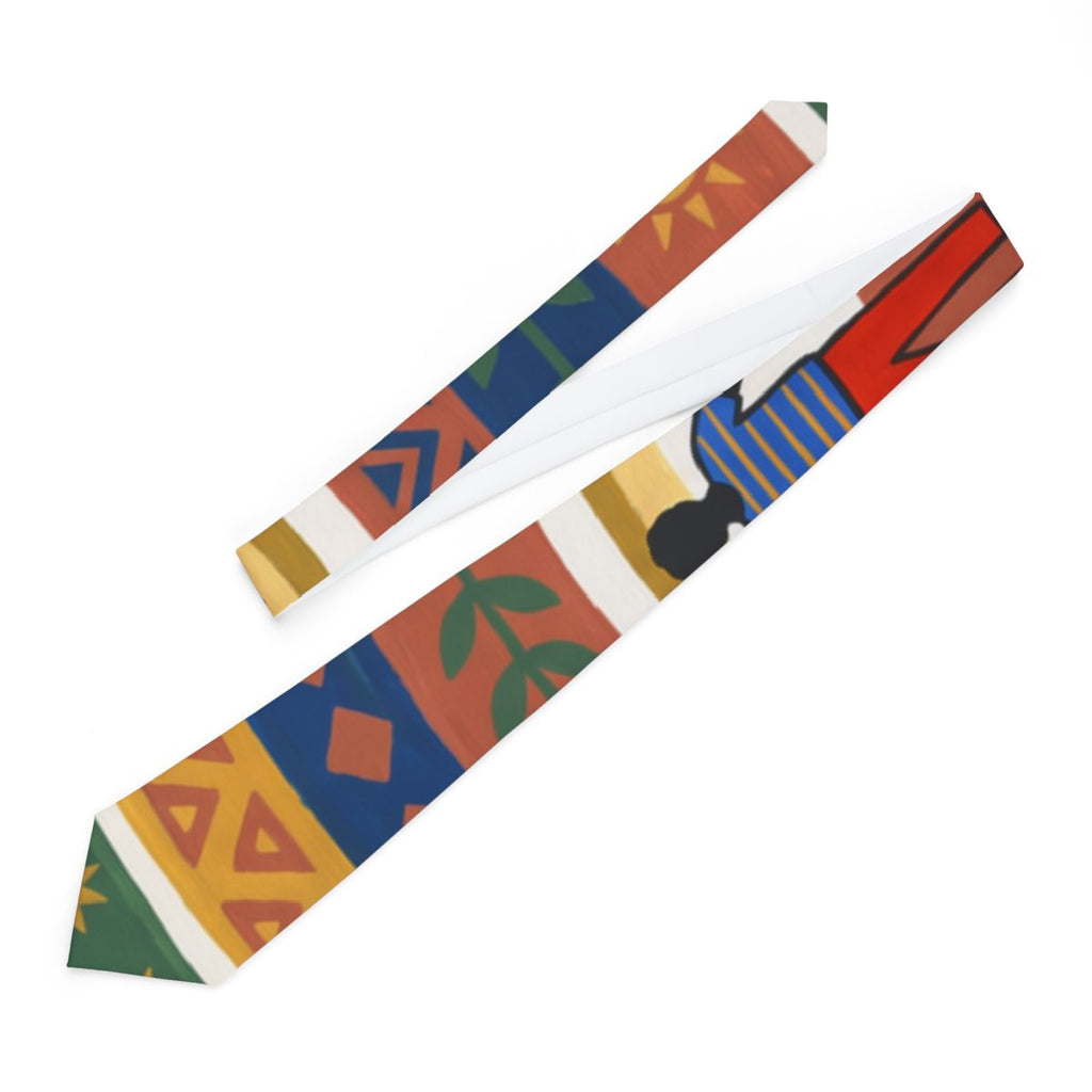 Necktie - Unity Mandala Folk Art | Echovira Gallery
