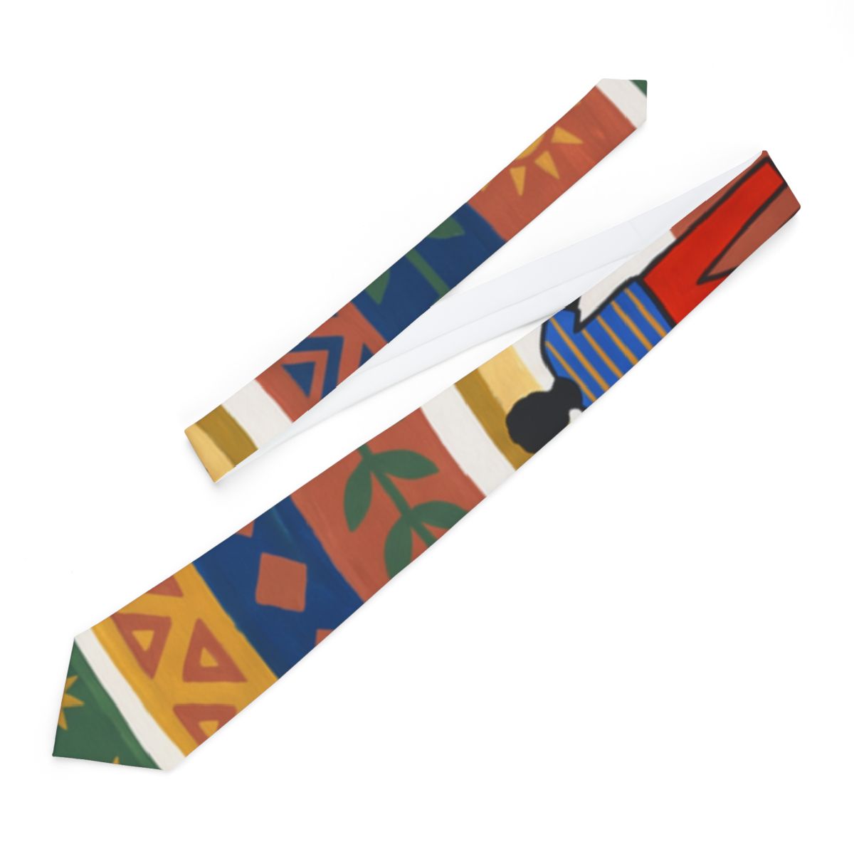 Necktie - Unity Mandala Folk Art | Echovira Gallery
