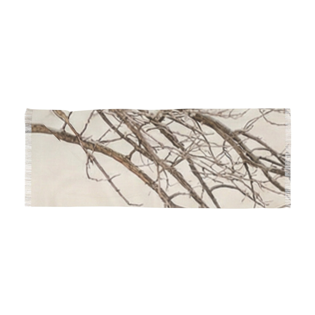 Light Scarf - Serene Winter Horizon