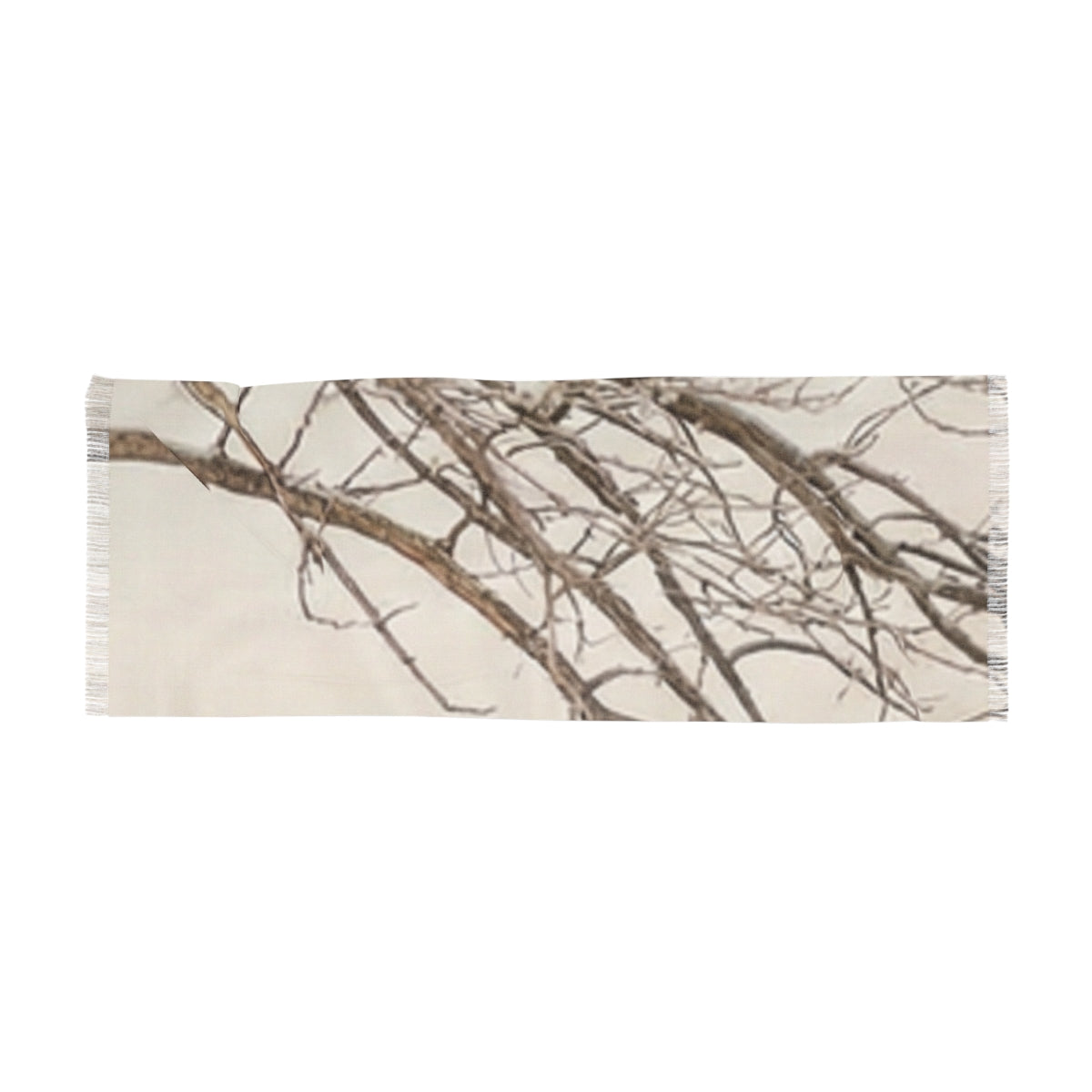Light Scarf - Serene Winter Horizon