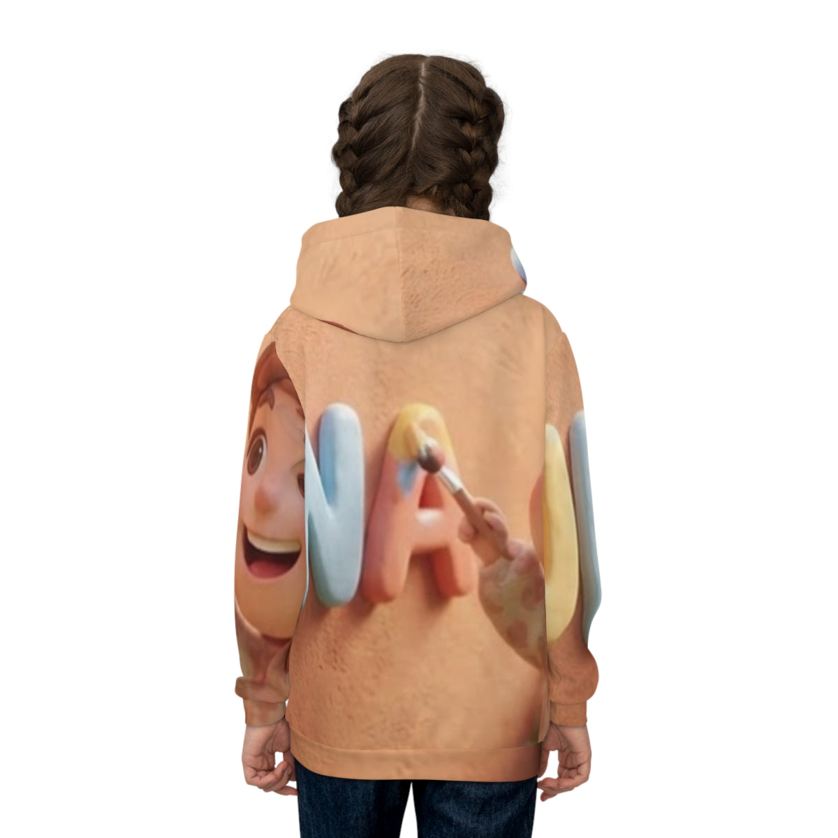 Children's Hoodie - Luna Sunshine Clay Garden | Echovira...