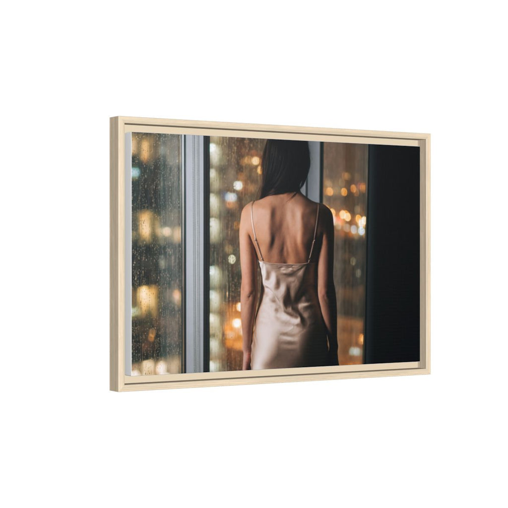Framed Matte Canvas - Cinematic Nights