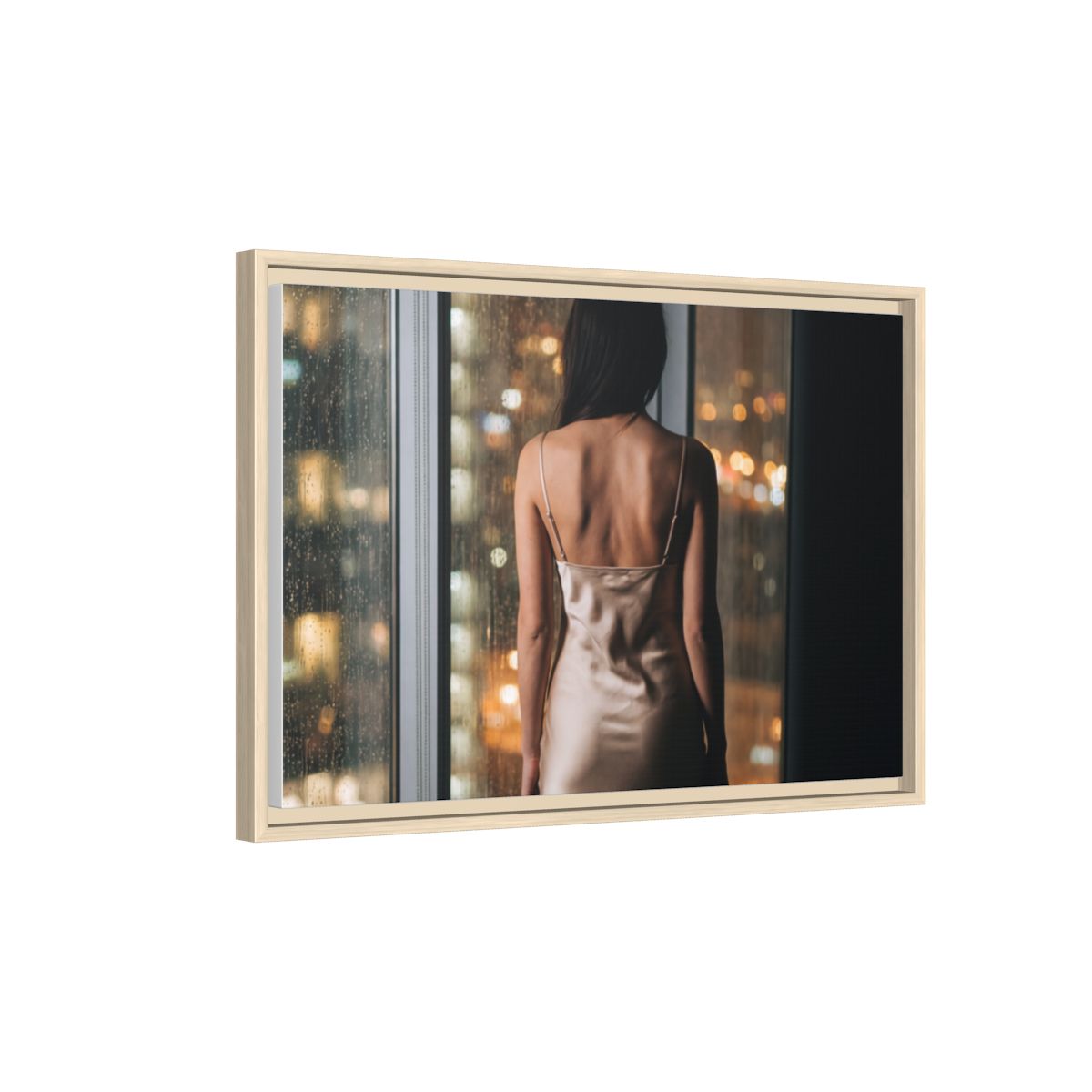 Framed Matte Canvas - Cinematic Nights