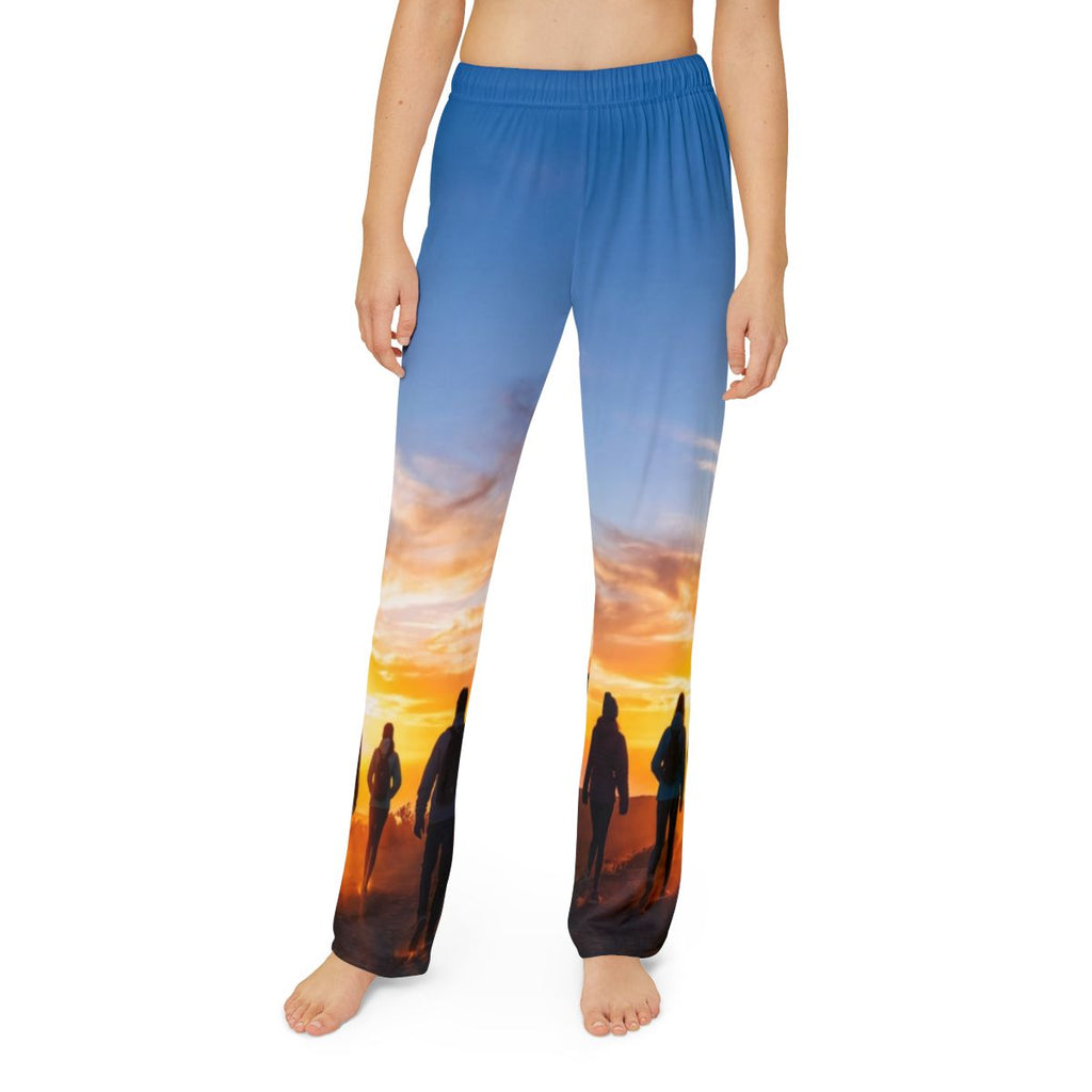 Kids Lounge Pants - Sunset Ridge | Echovira Gallery