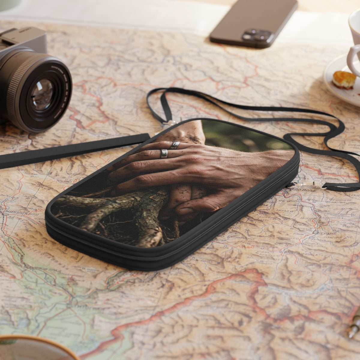Forest Roots Passport Wallet