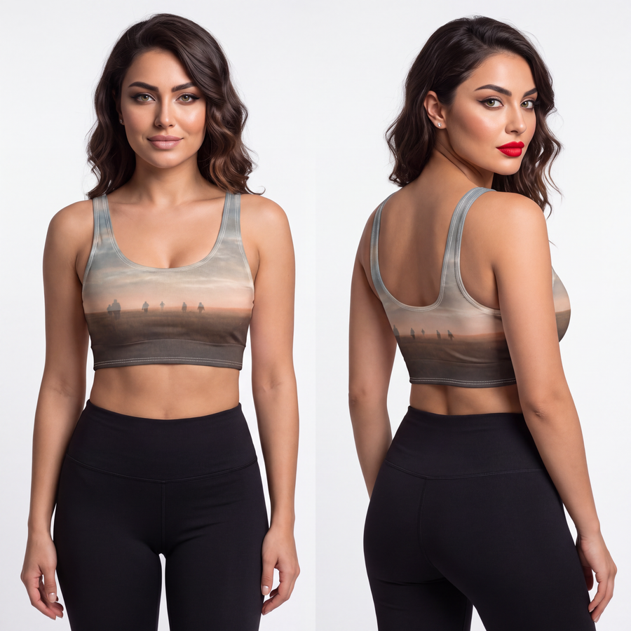 Polyester Sports Bra - Horizon Movement