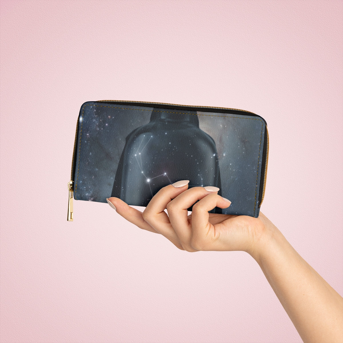 Orion Constellation Art Zipper Wallet