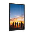 Framed Poster - Golden Sunset Ridge — Portrait (8×12, 9×11...