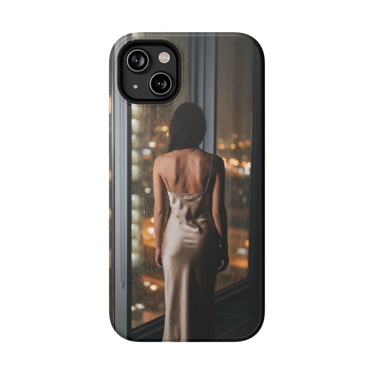 Impact-Resistant Cases - Tough Phone Case - Rainy Windows...— sizes part 1/2