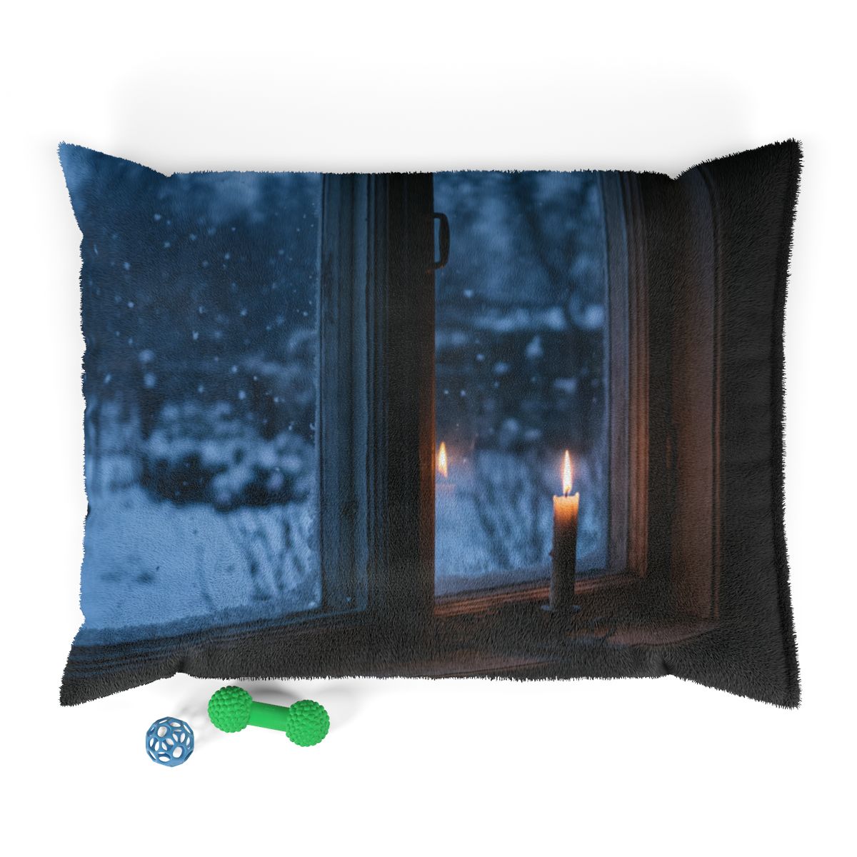 Pet Bed - Cozy Nordic Hearth | Echovira Gallery